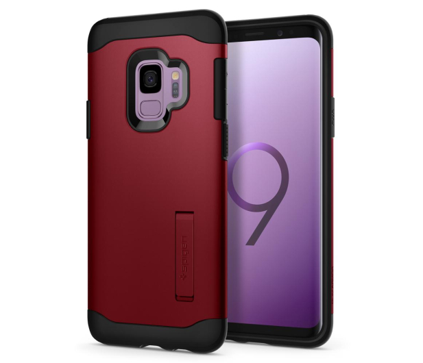 Etui Slim Armor do Samsung Galaxy S9+ czerwone - 1382498 - zdjęcie 8